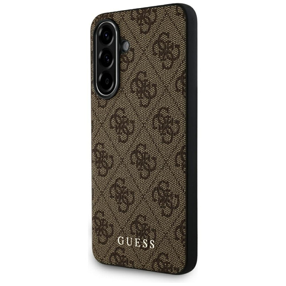 Pouzdro Guess 4G Metal Gold Logo pro Samsung Galaxy A56
