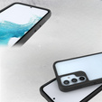 Pouzdro pro Samsung Galaxy A34 5G, Fusion Hybrid, transparentní / černé