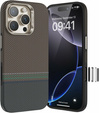 BENKS Kevlar Magnetic Armor Pro Prestige 600D Y065 pouzdro MagSafe s aktivním tlačítkem pro iPhone 16 Pro