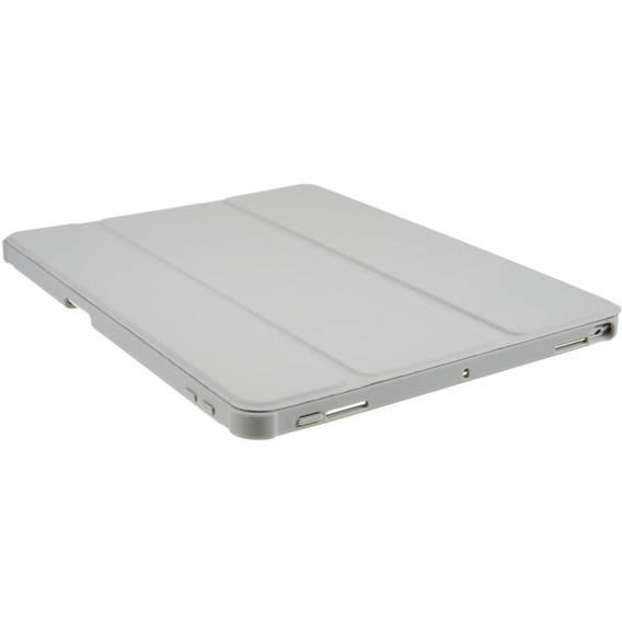 Pouzdro pro iPad 10.2 2021 / 2020 / 2019, Smartcase Hybrid, se slotem na stylus, šedé