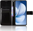 Klopové pouzdro pro Realme Note 70T 4G, Crazy Horse Wallet, černé