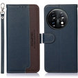 Klopové pouzdro pro OnePlus 11 5G, KHAZNEH RFID, Dual Color, námořnicky modré