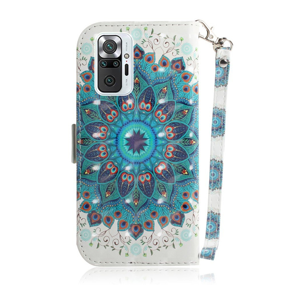 Klopové pouzdro pro Xiaomi Redmi Note 10 Pro, Wallet, modré