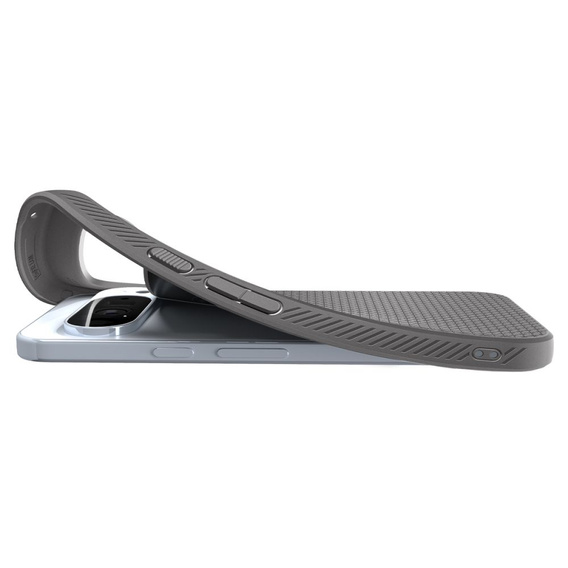 Pouzdro Spigen Liquid Air MagSafe pro Google Pixel 10 Pro XL, mramorově šedé