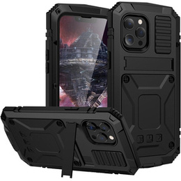 Pancéřové pouzdro pro iPhone 12 / 12 Pro, R-JUST, černé