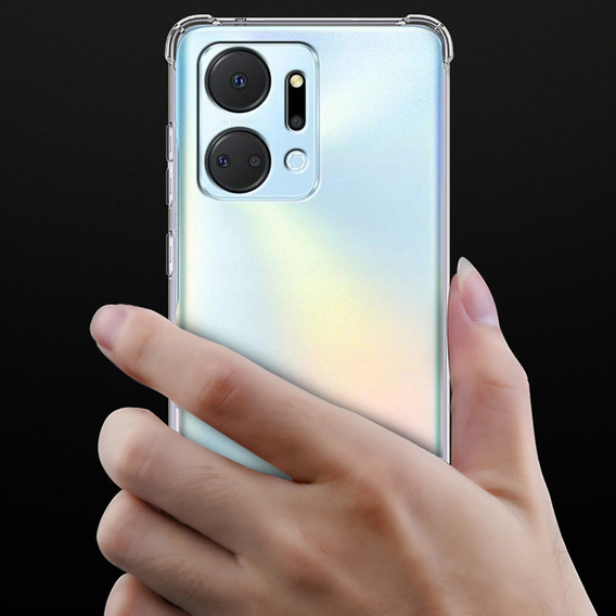 Pouzdro pro Honor X7a 5G, Dropproof, průhledné