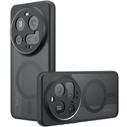 Pouzdro pro Xiaomi 15 Ultra, pro MagSafe, ERBORD Matt Case, černý