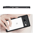 Pouzdro pro Google Pixel 7 Pro 5G, Fusion Hybrid, s ochranou fotoaparátu, transparentní / černé