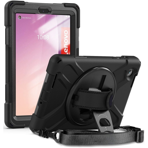 Dětské pouzdro pro Lenovo Tab M8 Gen 4 TB-300FU, pancéřované, černé