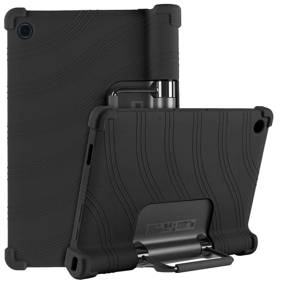 Silikonový obal pro Lenovo Yoga Tab 11 2021 YT-J706X J706 F/L, Impact, pancéřovaný, černé