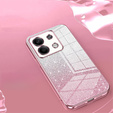 Pouzdro pro Xiaomi Redmi Note 13 5G, Glitter Case CamShield, růžové