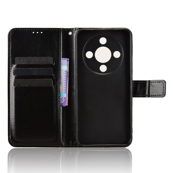 Pouzdro s klopou Crazy Horse Wallet pro Honor Magic 8 Lite