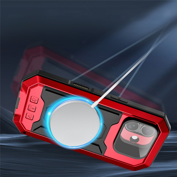 Pevné pouzdro R-JUST s krytem displeje a stojánkem pro iPhone 17