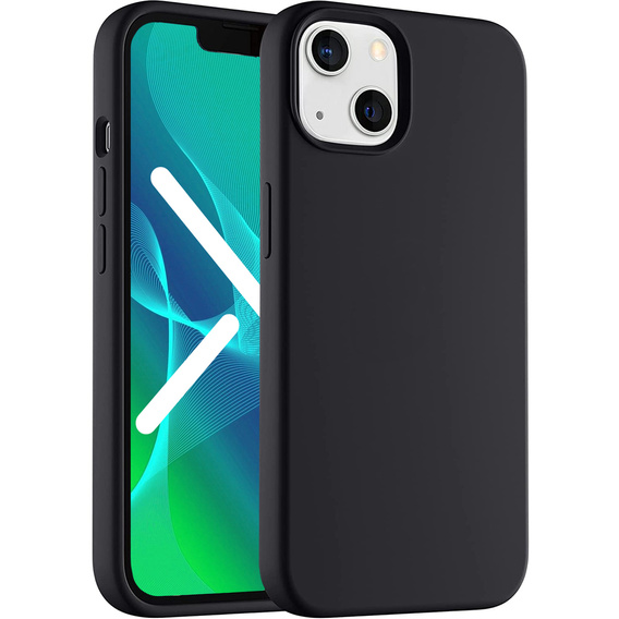 Pouzdro pro iPhone 14 Plus, Silicone Lite, černé