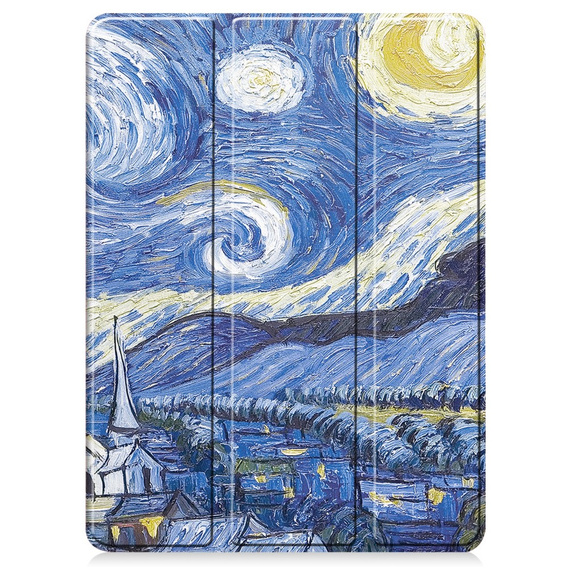 Pouzdro pro iPad Pro 11 2024, Smartcase, oil painting