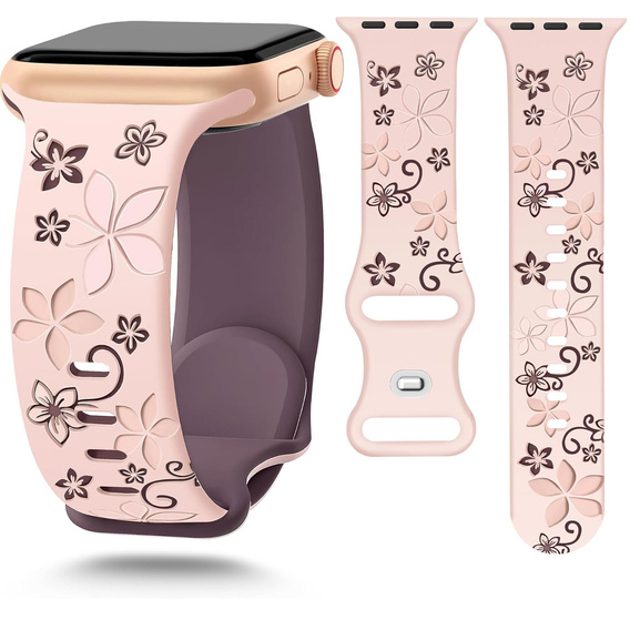 Silikonový řemínek pro Apple Watch 1/2/3/4/5/6/7/8/9/SE 38/40/41/mm