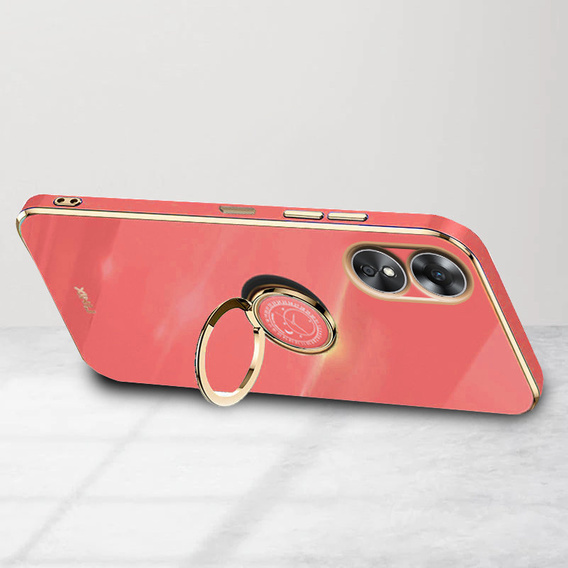 Pouzdro pro Oppo A17, Electro Ring, červené