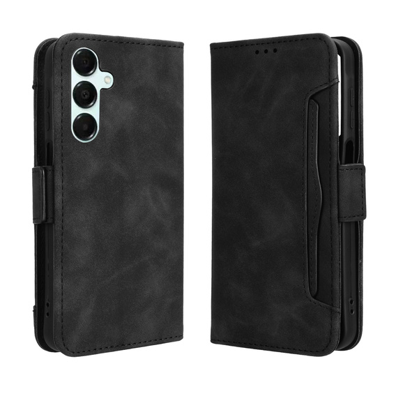 Klopové pouzdro pro Oppo Reno 14F, slot na karty, peněženka, černé