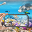 Vodotěsné pouzdro IP68 pro iPhone 16E, Redpepper, černé