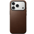 Pouzdro Nomad pro iPhone 17 Pro Max, moderní kožené pouzdro, hnědé