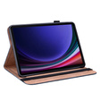 Pouzdro pro Samsung Galaxy Tab S10 Lite / S10 FE / S9 FE / S9, Classic, s prostorem pro stylus, modré