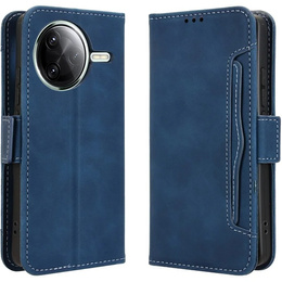 Klopové pouzdro pro Xiaomi Poco F7 Ultra, Card Slot, námořnicky modré