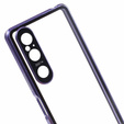 Pouzdro pro Sony Xperia 1 V, Magnetic Dual Glass, fialové