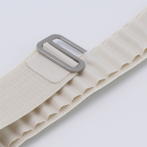 Nylonový řemínek pro Apple Watch 1/2/3/4/5/6/7/8/SE/ULTRA 42/44/45/49 mm, béžový