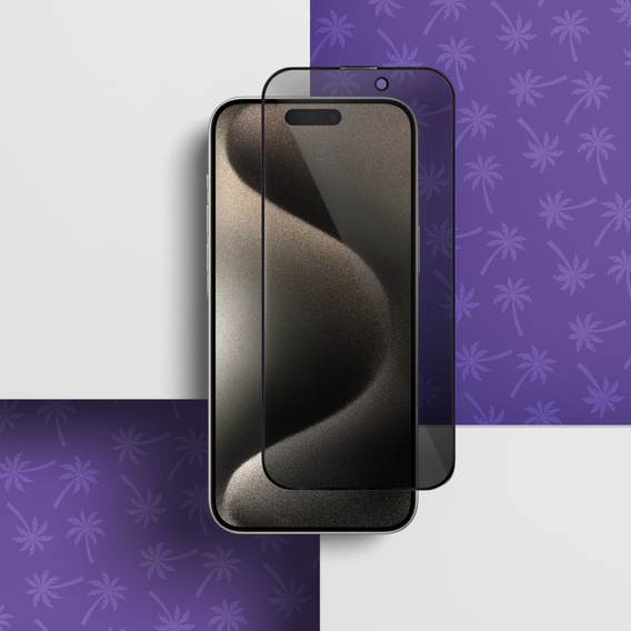 Tvrzené sklo Shy Palm pro iPhone 15 Pro