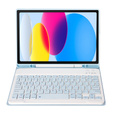 Pouzdro + klávesnice iPad 10.9 2022 10 Gen, Pen Slot, modré