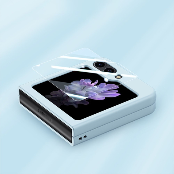 Pouzdro pro Samsung Galaxy Z Flip7 FE / Z Flip6, PC Case, modré