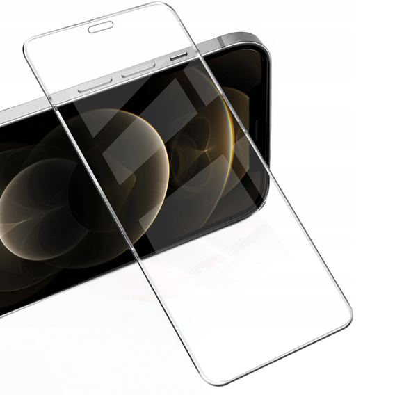 2x tvrzené sklo pro iPhone 12/12 Pro, ERBORD 9H Hard Glass na displeji