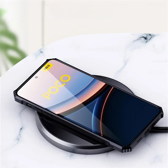 Pouzdro pro Xiaomi Poco F7 Pro, AntiDrop Hybrid, černé