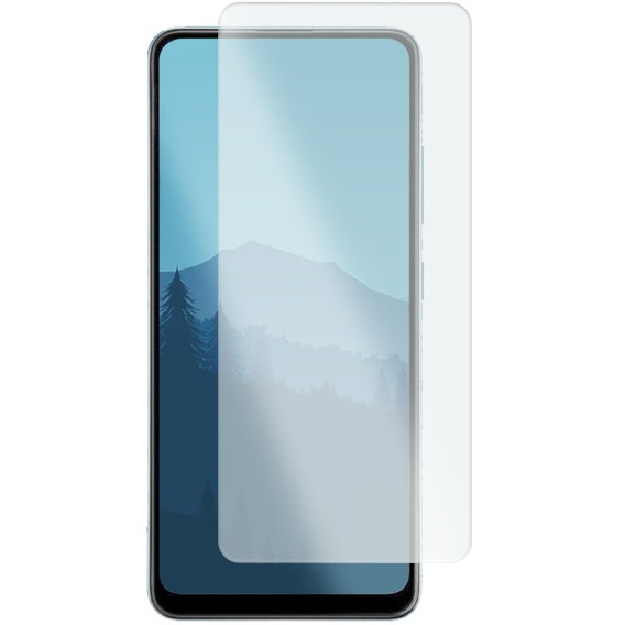 Pancéřové pouzdro pro Xiaomi Redmi Note 12 4G, pancéřový kroužek Slide Ring, černé + 9H sklo