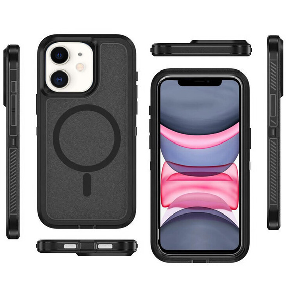 Pouzdro s rámečkem pro iPhone 11, pro MagSafe, černé