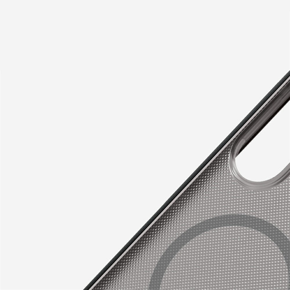 Pouzdro NILLKIN Frosted Shield Pro MagSafe pro Samsung Galaxy A57 5G, průhledné / černé