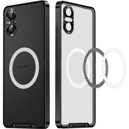 Ochranné pouzdro na fotoaparát pro Sony Xperia 5 V, CamShield MagSafe, transparentní / černé