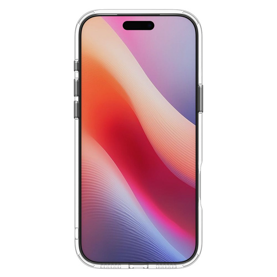 Spigen Ultra Hybrid "S" MagSafe pouzdro pro iPhone 17 Pro, čiré / bílé