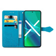 Klopové pouzdro pro Xiaomi Redmi Note 12S, Mandala, modré