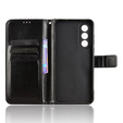 Klopové pouzdro pro OnePlus Nord 5, Crazy Horse Wallet, černé