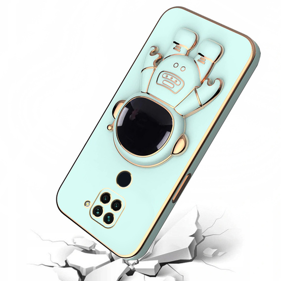 Pouzdro pro Xiaomi Redmi Note 9, Astronaut, zelené