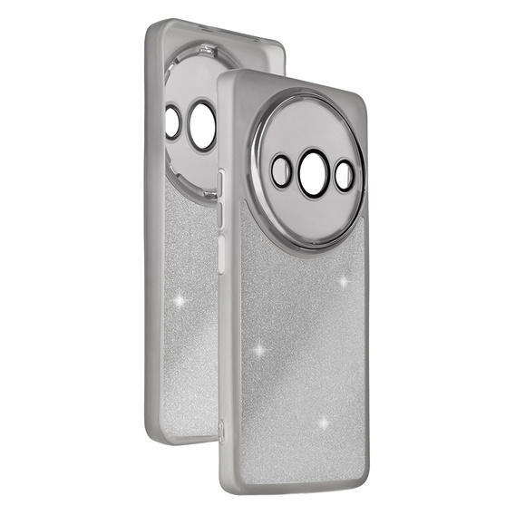 Pouzdro pro Xiaomi Redmi A3, Glittery Powder, černé