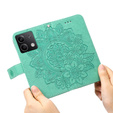 Klopové pouzdro pro Xiaomi Redmi Note 13 5G, Mandala, zelené