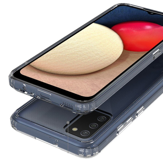 Pouzdro pro Samsung Galaxy A02s, Fusion Hybrid, průhledné