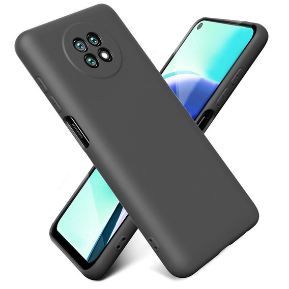 Pouzdro pro Xiaomi Redmi Note 9T 5G, Silicone Lite, černé