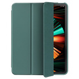 Pouzdro pro iPad Pro 11 2021/2022, Smartcase s prostorem pro stylus, zelené