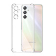 Pouzdro pro Samsung Galaxy M34 5G, Anti-Shock, průhledné + sklo 9H