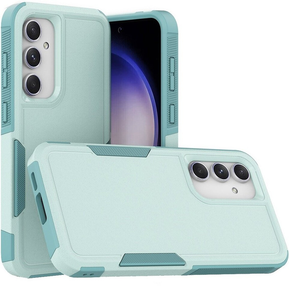 Pancéřované pouzdro pro Samsung Galaxy S23 FE, Dual Shockproof, zelené