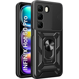 Pouzdro pro Infinix Hot 50 Pro 4G, CamShield Slide, černé