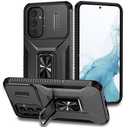 Pancéřové pouzdro pro Samsung Galaxy A54 5G, pancéřový kroužek Slide Ring, černé